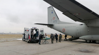 Екипаж от Военновъздушните сили излетя с транспортен самолет C 27J