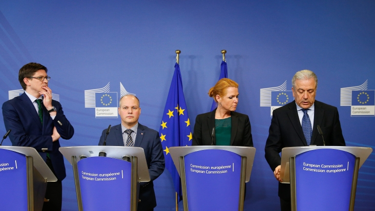 Германия, Швеция и Дания се застъпиха за Шенген 