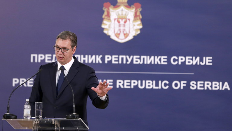 Президентът на Сърбия Александър Вучич обяви, че решението на премиера