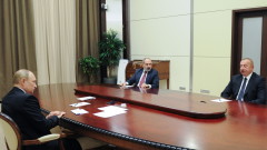 Путин и Алиев обсъдиха Южен Кавказ