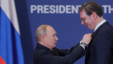 Путин поздрави Вучич за празниците с надежда за стратегическо сътрудничество в полза на братски народи