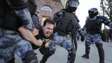 1400 задържани на протестите в Москва 