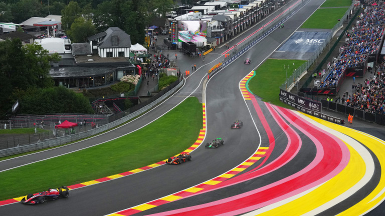 Стартът на Гран при на Белгия - 13-ия кръг от