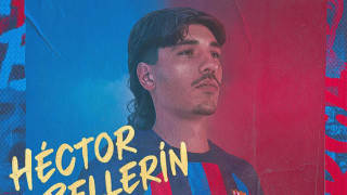 Ектор Белерин се контузи на тренировка на Барселона Де Йонг