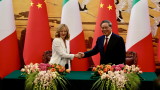 Мелони подписа тригодишен план за сътрудничество с Китай