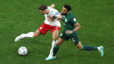 Полша- Саудитска Арабия 1:0, Жиелински дава преднина на "Дружина Полска"
