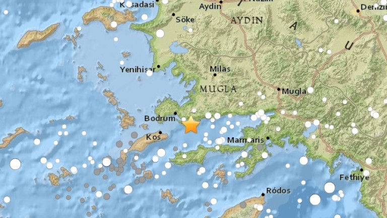 Земетресение 5,3 по Рихтер в Западна Турция