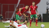 Грузия - България 0:0 (Развой на срещата по минути)