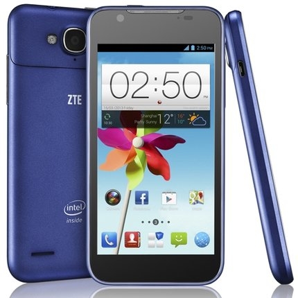 ZTE показа смартфон с Intel Atom в Монако