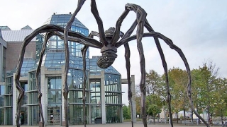 Най-голямата статуя на паяк в света е дарена