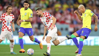 Хърватия 0 0 Бразилия 90 4′ Край и на второто