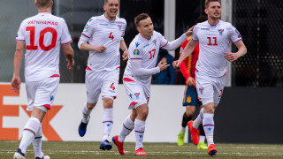 Националният тим на Фарьорските острови постигна първа победа в Лигата