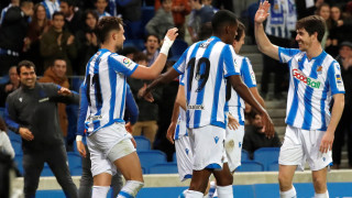 Реал Сосиедад се изкачи до третото място във временното класиране