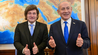 Милей пристигна на визита в Израел, Аржентина отваря посолство в Йерусалим