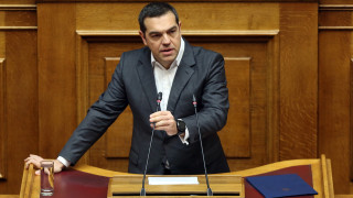 Премиерът на Гърция Алексис Ципрас призова депутатите да подкрепят правителството Той