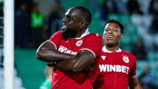 Халфът на ЦСКА Амос Юга излезе с коментар след мача