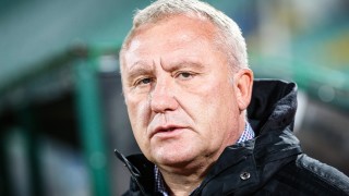 Треньорът на ФК ЦСКА 1948 Николай Киров говори след