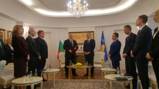 Премиерът Борисов удостоен с Ордена на независимостта на Косово