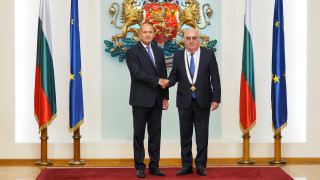 Президентът Румен Радев удостои посланика на Армения у нас с