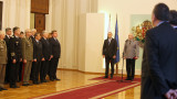  Президентът удостои шефа на ВМА със звание „ бригаден военачалник “ 