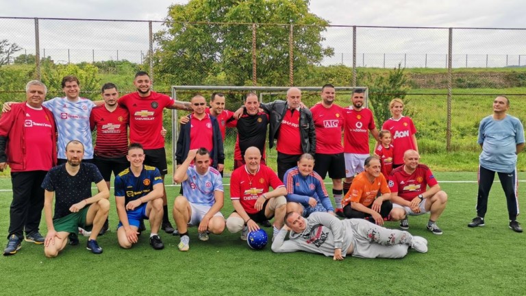 Истински фурор сред феновете на Манчестър Юнайтед предизвика представянето на