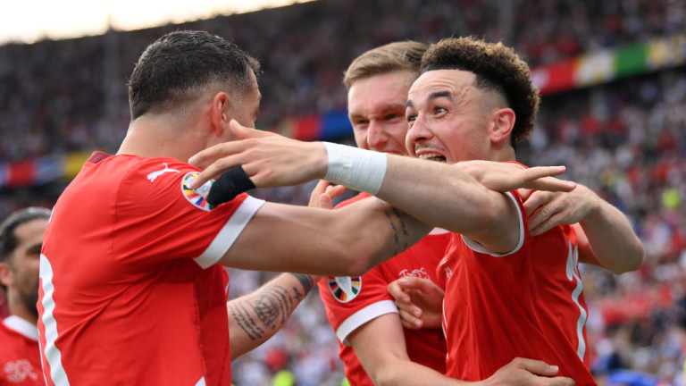 Храбра Швейцария прониза бездушна Италия и е на четвъртфинал на Евро 2024