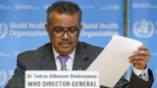 Ръководителят на Световната здравна организация СЗО призова страните да продължат усилията