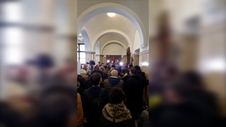 Напрежение пред кабинета на и ф главен прокурор Борислав Сарафов в