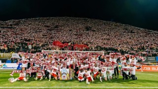 Славия Прага спечели за 22 ри път шампионата Чехия Червено белите си