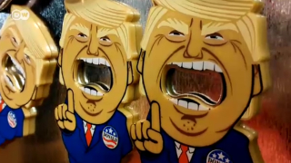 Сувенири с лика на Тръмп - хит във Вашингтон (ВИДЕО)