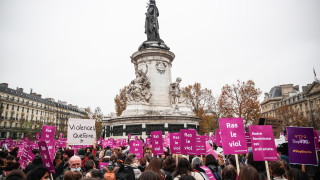 Хиляди протестираха във Франция срещу насилието над жените