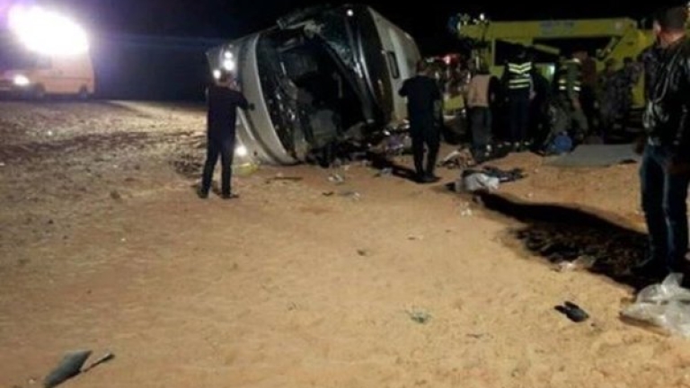 17 загинали при автобусна катастрофа в Египет 