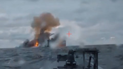Украйна удари руски танкер в Черно море с военноморски дронове Sea Baby