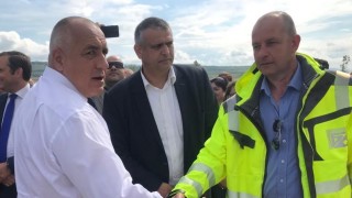 Министър председателят Бойко Борисов инспектира началото на строителните дейности по модернизацията