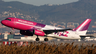 Wizz Air отбеляза 33% ръст на трафика в България през 2015 г.