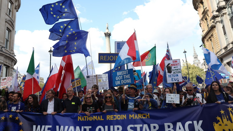 The National Reintegration March: Support for EU Membership and Protests Against Brexit