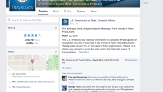 Американският Държавен департамент предупреди за заплаха край хотел „Плиска” 
