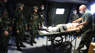 Уникален за България симулационен тренировъчен център за военни медици бе