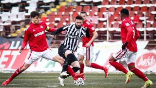 ЦСКА - Локомотив (Пловдив): 2:0 (Развой на срещата по минути)