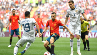 Испания 1 0 Русия 14′ Удар на Зобнин от
