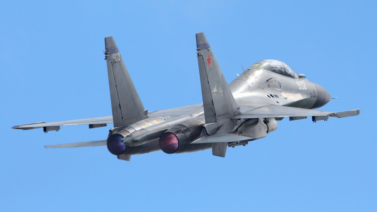 Руски самолет Су-30 не е допуснал преминаване на държавната граница