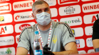 Треньорът на БАТЕ Борисов Кирил Алшевски даде пресконференция преди утрешния