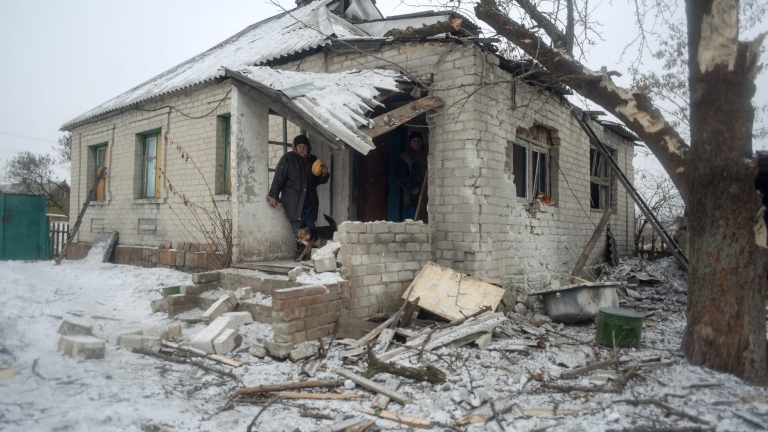 Наблюдатели на ОССЕ отново са обстрелвани в Донбас