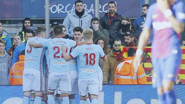 Селта - Барселона 1:1, домакините изравняват чрез Систо!