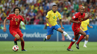 Бразилия - Белгия 1:2 (Развой на срещата по минути)