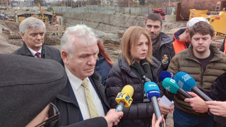 Изграждането на разширението на третата линия на метрото от столичния