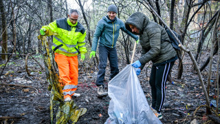 Над 1000 доброволци се включиха в пролетното почистване на София
