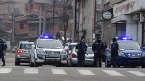  Полиция блокира Благоевград 