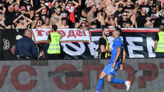 Халфът на Левски Георги Миланов отбеляза изключително красив гол