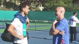 Григор Димитров тренира с Андре Агаси в Атланта